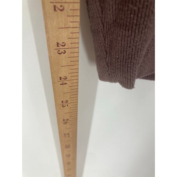 Athleta Salutation Joggers Pants Brown Women’s Large Petite Active Lounge - Picture 8 of 11